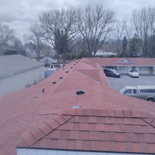 business with new roof